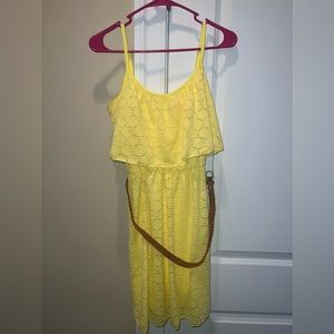 Yellow Dress; size Medium